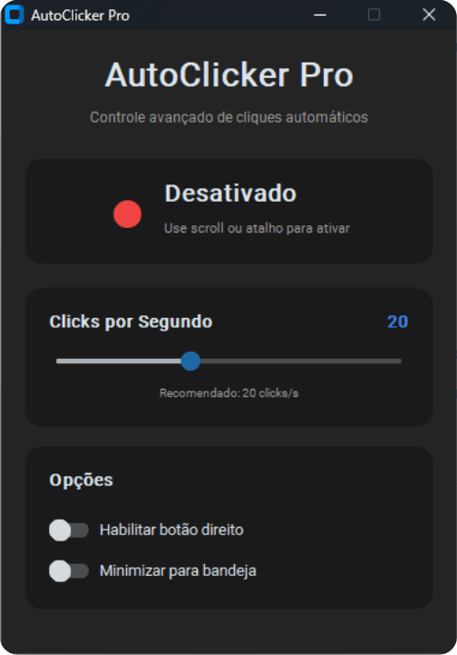 AutoClicker Pro cover preview