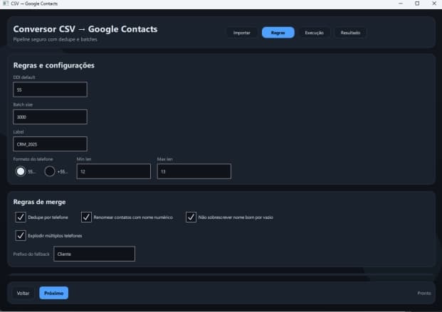 STZ CSV Converter screenshot 1